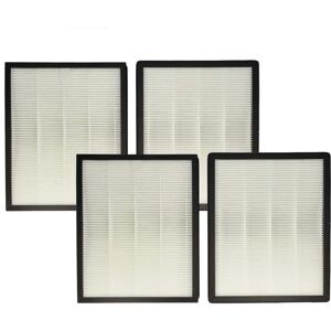 vhbw Philips HEPA Filter Replacement - 4 Pack - Black/White vhbw Philips HEPA Filter Replacement - 4 Pack - Black/White