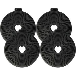 vhbw Teka Cooker Hood Filter - 4 Pack Activated Carbon - Black vhbw Teka Cooker Hood Filter - 4 Pack Activated Carbon - Black