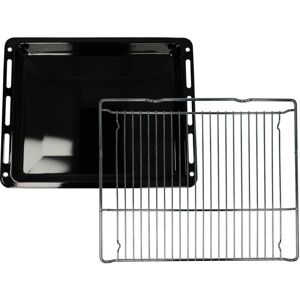 vhbw HMG8764C7/91, HNG6764B6/91, HNG6764B6/94 Oven Accessories - Baking Tray & Wire Rack Set vhbw HMG8764C7/91, HNG6764B6/91, HNG6764B6/94 Oven Accessories - Baking Tray & Wire Rack Set