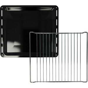 vhbw VHBWX Juego de accesorios para horno - Bandeja y rejilla vhbw VHBWX Juego de accesorios para horno - Bandeja y rejilla