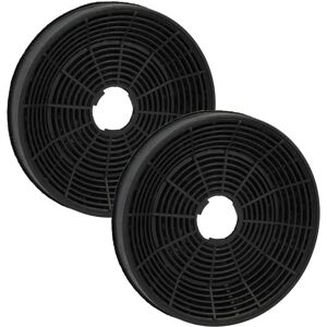 vhbw 2x activated carbon filter - compatible with Silverline Atlas ATF6732E - 16 cm Black vhbw 2x activated carbon filter - compatible with Silverline Atlas ATF6732E - 16 cm Black