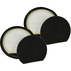Vhbw 2x Vacuum Cleaner Filter - Exhaust Filter Black White - Product Type Vhbw 2x Vacuum Cleaner Filter - Exhaust Filter Black White - Product Type
