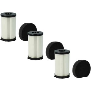 vhbw 3x Vacuum Cleaner Filter Compatible with Goodmans 356277 - HEPA Filter Black White vhbw 3x Vacuum Cleaner Filter Compatible with Goodmans 356277 - HEPA Filter Black White