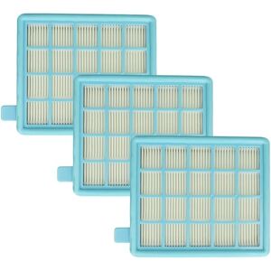 vhbw - 3x Vacuum Cleaner HEPA Filter - White/Blue - Vacuum Cleaner Filter vhbw - 3x Vacuum Cleaner HEPA Filter - White/Blue - Vacuum Cleaner Filter