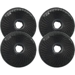 vhbw 4x Activated Carbon Filter - Compatible with Various Cooker Hoods vhbw 4x Activated Carbon Filter - Compatible with Various Cooker Hoods