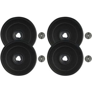 Electrolux Compatible Activated Carbon Filter - 4 Pack - Black Electrolux Compatible Activated Carbon Filter - 4 Pack - Black