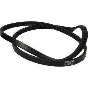 vhbw Black V-belt for Zanker Dryer - 120 cm vhbw Black V-belt for Zanker Dryer - 120 cm