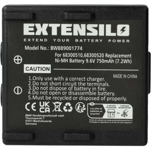 EXTENSILO Battery KH68300520 - Industrial Radio Control Battery EXTENSILO Battery KH68300520 - Industrial Radio Control Battery