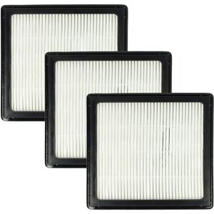 vhbw 3x Nilfisk Vacuum Filter - HEPA Black White vhbw 3x Nilfisk Vacuum Filter - HEPA Black White