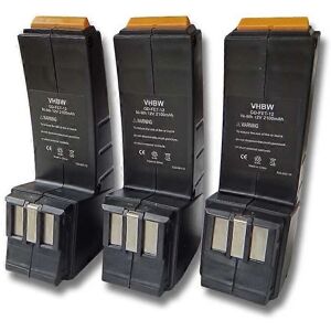 Vhbw 3x Battery Replacement for Festo / Festool 491150, FS1224, BP12C, BPH12C - Battery Vhbw 3x Battery Replacement for Festo / Festool 491150, FS1224, BP12C, BPH12C - Battery