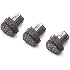 vhbw Baterías PowerMaxx - 3x Alta capacidad Li-Ion, 10.8V, Negro - Batería vhbw Baterías PowerMaxx - 3x Alta capacidad Li-Ion, 10.8V, Negro - Batería