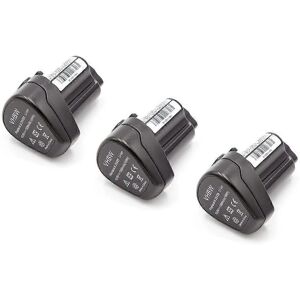 vhbw 3x Batterie pour Metabo PowerMaxx - 1500mAh Li-Ion 10.8V vhbw 3x Batterie pour Metabo PowerMaxx - 1500mAh Li-Ion 10.8V