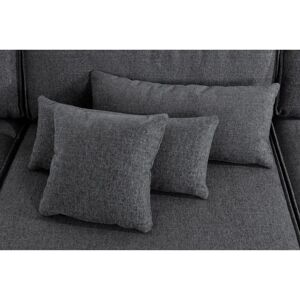 Raum.ID Enid U-Form Sofa - Modulare Schwarze Lounge Raum.ID Enid U-Form Sofa - Modulare Schwarze Lounge