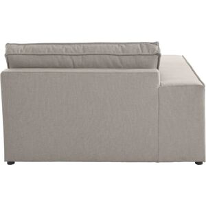 Raum.ID Enid Ottomane - Recyceltes Polyester, Beige - Ottomane rechts Raum.ID Enid Ottomane - Recyceltes Polyester, Beige - Ottomane rechts