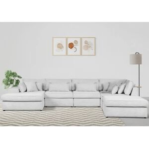 Raum.ID Enid Modulare Couchgruppe - Beige - U-Form - 460cm Raum.ID Enid Modulare Couchgruppe - Beige - U-Form - 460cm
