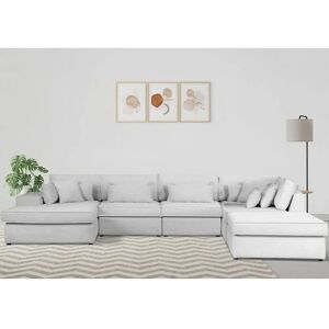 Raum.ID Florid U-Form Sofa - Modular, Beige, 6 Sitze Raum.ID Florid U-Form Sofa - Modular, Beige, 6 Sitze