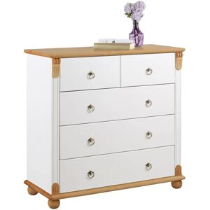 HOME AFFAIRE Tessin Sideboard - 5 Schubladen, FSC Kiefer HOME AFFAIRE Tessin Sideboard - 5 Schubladen, FSC Kiefer