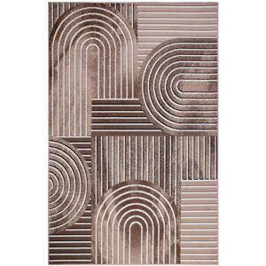 MY HOME Lysandra Teppich - Beige 240x320cm, 8mm, 3D-Effekt, Kurzflor MY HOME Lysandra Teppich - Beige 240x320cm, 8mm, 3D-Effekt, Kurzflor