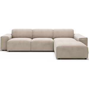 Andas Glimminge Couch - Skandinavisches Design, Taupe, Recamiere rechts Andas Glimminge Couch - Skandinavisches Design, Taupe, Recamiere rechts