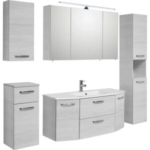 SAPHIR Quickset 936 Badezimmer-Set - Mineralmarmor, Weiß SAPHIR Quickset 936 Badezimmer-Set - Mineralmarmor, Weiß