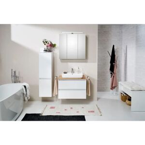 SAPHIR Quickset 360 Badschrank - 2 Türen, Glas-Einlegeböden SAPHIR Quickset 360 Badschrank - 2 Türen, Glas-Einlegeböden