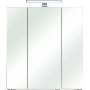 SAPHIR Quickset Badschrank - Eiche Ribbeck, 3 Spiegeltüren, 6 Einlegeböden SAPHIR Quickset Badschrank - Eiche Ribbeck, 3 Spiegeltüren, 6 Einlegeböden