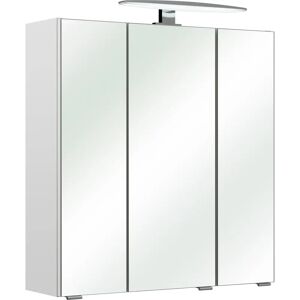SAPHIR Quickset 953 Badspiegelschrank - 3 Spiegeltüren, 6 Einlegeböden SAPHIR Quickset 953 Badspiegelschrank - 3 Spiegeltüren, 6 Einlegeböden
