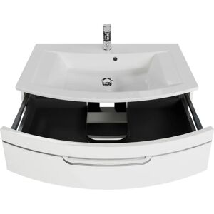 SAPHIR Modell 7045 Mineralmarmor Wandwaschbecken - Waschtisch SAPHIR Modell 7045 Mineralmarmor Wandwaschbecken - Waschtisch