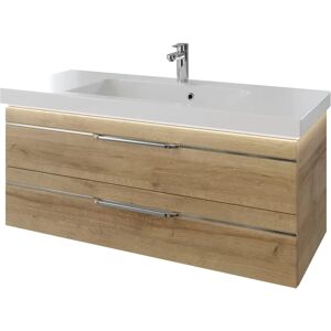 SAPHIR Balto Waschtisch - Mineralmarmor, 123cm breit SAPHIR Balto Waschtisch - Mineralmarmor, 123cm breit