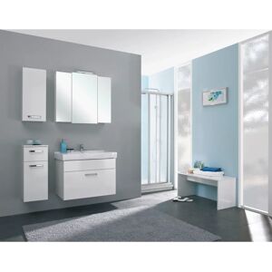 SAPHIR Quickset 4-teiliges Badezimmer-Set - Schrank & LED-Spiegel SAPHIR Quickset 4-teiliges Badezimmer-Set - Schrank & LED-Spiegel