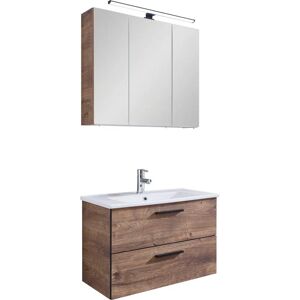 SAPHIR Quickset 374 Badezimmermöbel-Set - Eiche Ribbeck quer Nachbildung SAPHIR Quickset 374 Badezimmermöbel-Set - Eiche Ribbeck quer Nachbildung