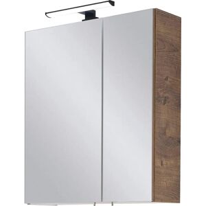 SAPHIR Quickset 374 Badschrank - 2 Spiegeltüren, 2 Einlegeböden SAPHIR Quickset 374 Badschrank - 2 Spiegeltüren, 2 Einlegeböden