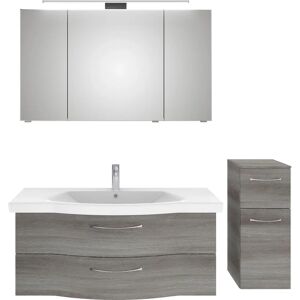 SAPHIR 6005 Sprint Badezimmermöbel-Set - 3-teilig, Keramikwaschtisch, LED-Spiegelschrank SAPHIR 6005 Sprint Badezimmermöbel-Set - 3-teilig, Keramikwaschtisch, LED-Spiegelschrank