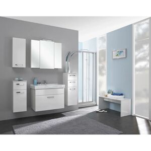 SAPHIR Quickset Badschrank - 30x33x100,5 cm - Weiß Glanz SAPHIR Quickset Badschrank - 30x33x100,5 cm - Weiß Glanz