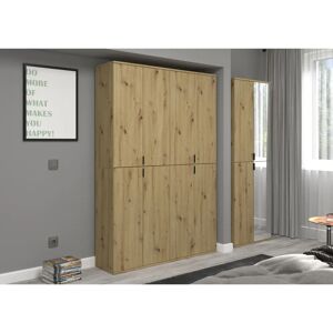 INOSIGN Garderobenschrank Nox-Oak - Spiegelschrank INOSIGN Garderobenschrank Nox-Oak - Spiegelschrank
