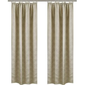 BRUNO BANANI Alessio Beige 130x145cm Blackout Curtain BRUNO BANANI Alessio Beige 130x145cm Blackout Curtain