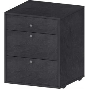 INOSIGN ESSE Grau Rollcontainer - 3 Schubladen - 61cm hoch INOSIGN ESSE Grau Rollcontainer - 3 Schubladen - 61cm hoch