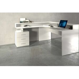 INOSIGN New Selina Weiß Hochglanz Eckschreibtisch - Schreibtisch INOSIGN New Selina Weiß Hochglanz Eckschreibtisch - Schreibtisch