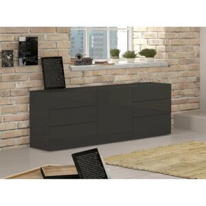 INOSIGN Metis Sideboard - Anthrazit Hochglanz INOSIGN Metis Sideboard - Anthrazit Hochglanz