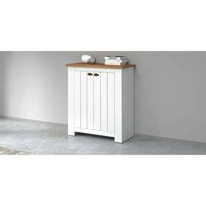 INOSIGN FIGO Schuhschrank - 20 Paar, Weiß & Wotan Eiche INOSIGN FIGO Schuhschrank - 20 Paar, Weiß & Wotan Eiche