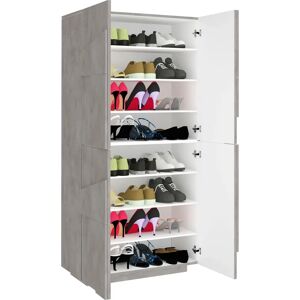 INOSIGN Ping Schuhschrank - 4 Türen, Weiße Regale - Schuhaufbewahrung INOSIGN Ping Schuhschrank - 4 Türen, Weiße Regale - Schuhaufbewahrung
