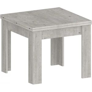 INOSIGN Jesi Quadratischer Esstisch - 90x75cm, Grau, FSC, Made in Italy INOSIGN Jesi Quadratischer Esstisch - 90x75cm, Grau, FSC, Made in Italy
