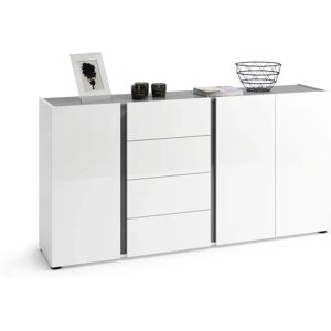 INOSIGN Atrium Weiß & Anthrazit Moderner Sideboard INOSIGN Atrium Weiß & Anthrazit Moderner Sideboard