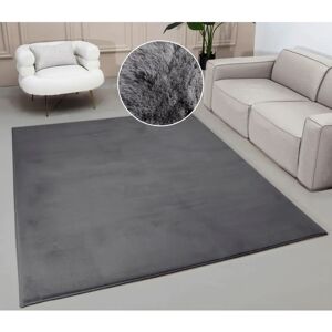 LEONIQUE - Balu - anthrazit - 40x60 cm - Fellteppich LEONIQUE - Balu - anthrazit - 40x60 cm - Fellteppich
