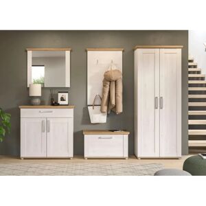 HOME AFFAIRE Cosenza Weiß - Garderoben-Set - 285cm HOME AFFAIRE Cosenza Weiß - Garderoben-Set - 285cm