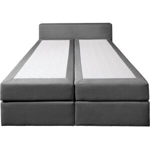 Nordic Interior Åby Boxspringbett - 200x200cm, grau, inkl. Matratze & Topper Nordic Interior Åby Boxspringbett - 200x200cm, grau, inkl. Matratze & Topper