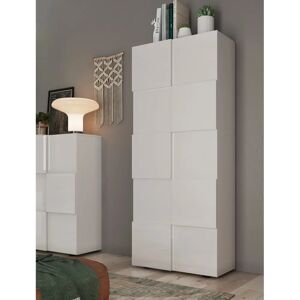INOSIGN Dama Weiß Hochglanz Schrank - Garderobenschrank INOSIGN Dama Weiß Hochglanz Schrank - Garderobenschrank