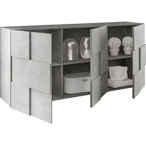 INOSIGN Dama Sideboard - Moderner Beton-Look - 3 Türen INOSIGN Dama Sideboard - Moderner Beton-Look - 3 Türen