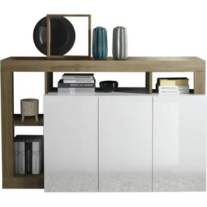 INOSIGN Hamburg Weiß Sideboard mit 3 Türen - Sideboard INOSIGN Hamburg Weiß Sideboard mit 3 Türen - Sideboard