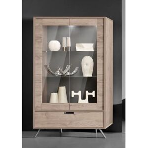 INOSIGN Palma Eiche Vitrine - Modern Stauraumlösung INOSIGN Palma Eiche Vitrine - Modern Stauraumlösung